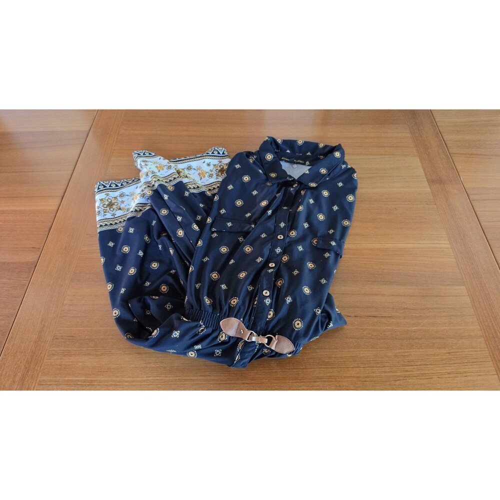Always Indigo Women's Dress Size 3X